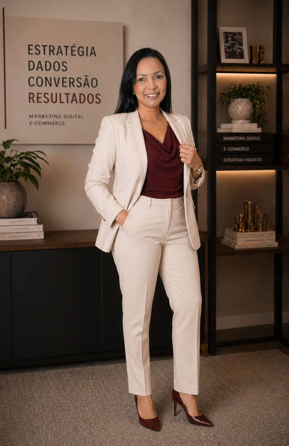 Luiza Lamarca, mentora de empreendedoras — especialista em e-commerce, marketing digital e IA